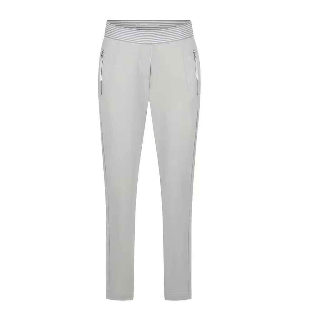 Raffaello Rossi Natina Ribbon Pants Grey Size 2 New Without Tags